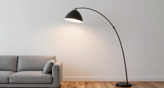 elegant functional arch lighting