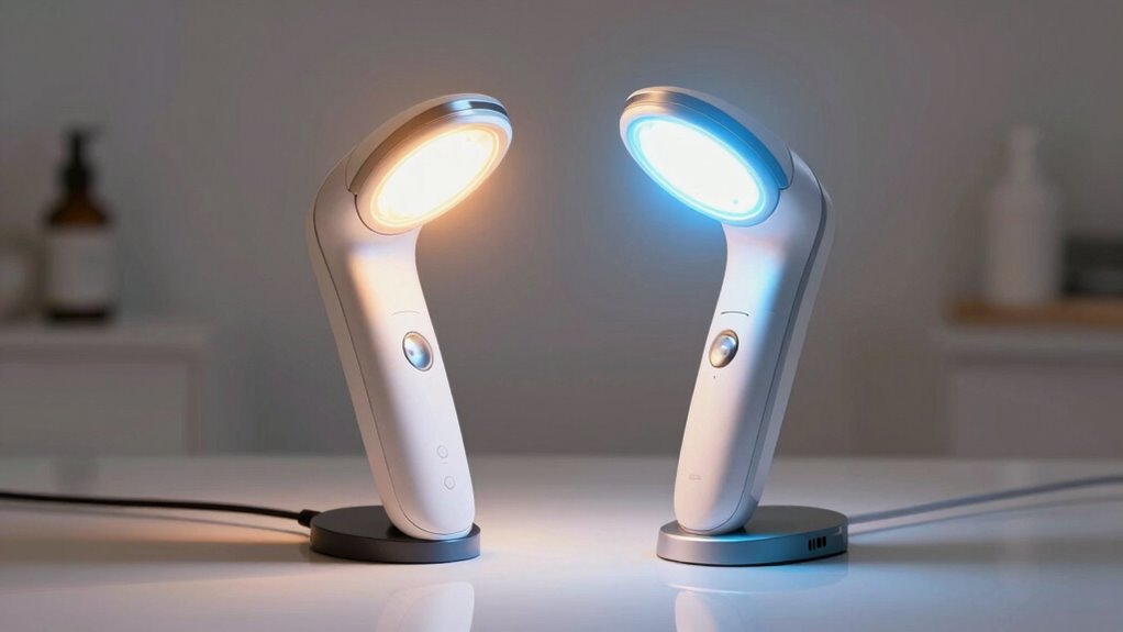 healing versus rejuvenating light