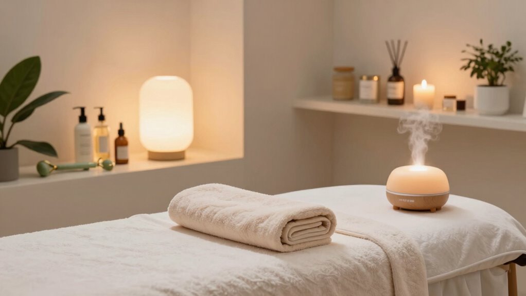 home spa skincare sanctuary