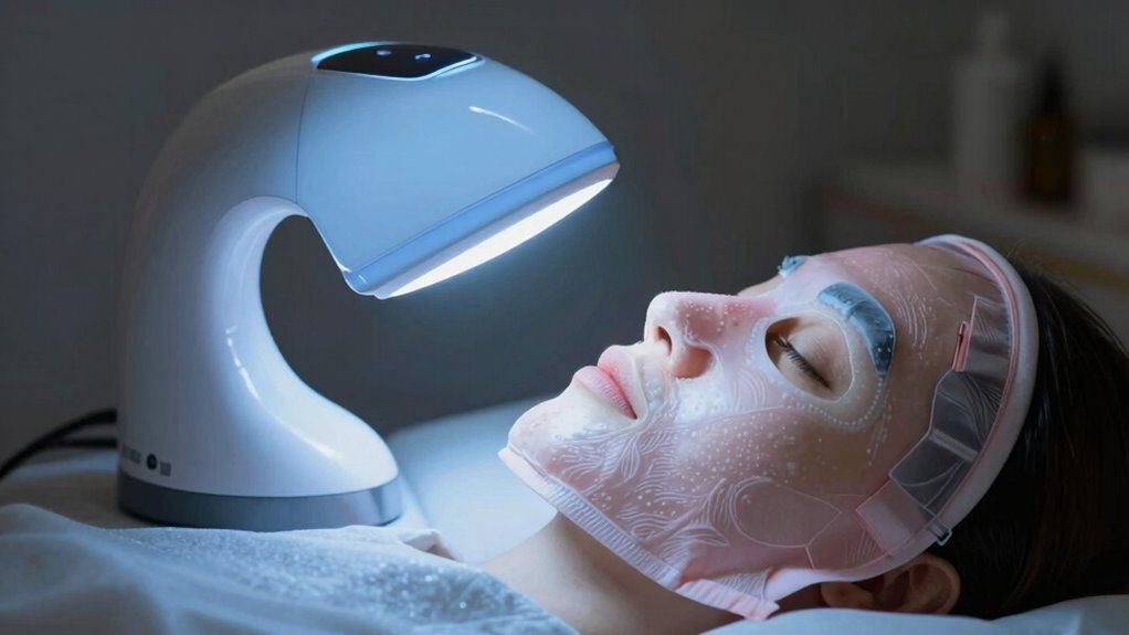 light therapy versus masks