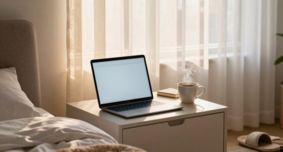 morning device usage schedule