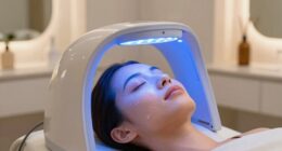 pre event skin light therapy