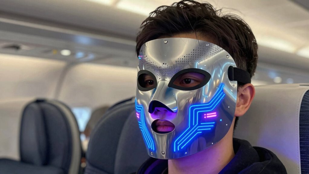 pre flight led skincare routine