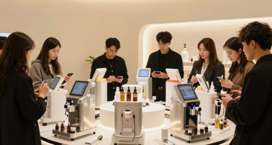 stand machines for skin