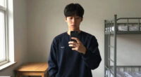 Selfie taken by North Korean defector Kim Kang-woo inside North Korea after he secretly reentered the country to help his mother defect