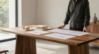 Speculative table design among conceptual projects from Paris School of Architecture