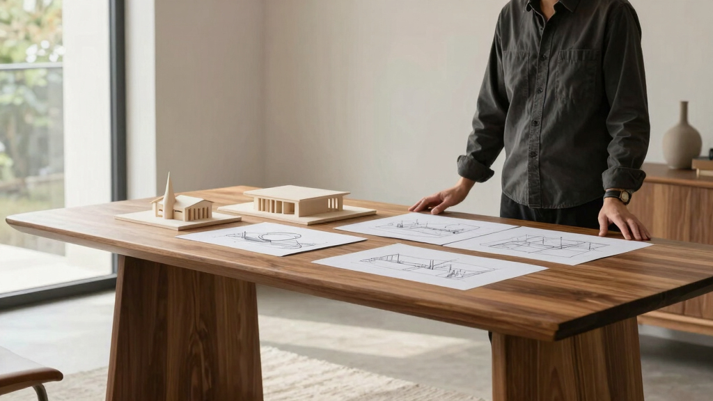 Speculative table design among conceptual projects from Paris School of Architecture