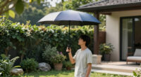 Autonomous Flying Umbrella Follows And Shields Users From Rain And Sunlight