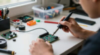 ESP32-C3 SuperMini Antenna Modification