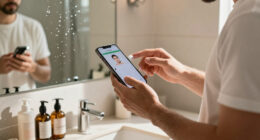 Glow-up Measurement App For Men On Skincare Routines